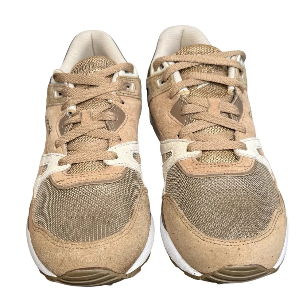 Reebok Ventilator Hexalite Men's Tan/Brown Suede & Mesh Sneakers Shoes Size 9